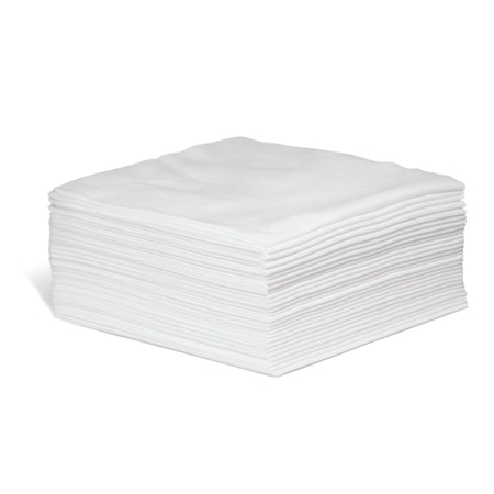 Pig PIG PR100 Disposable Polishing & Wiping Cloths 300 wip/case, 25 wip/pkg, 12 pkg/case 13" L x 13" W WIP455